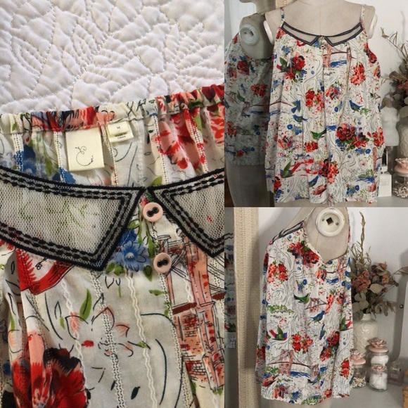 Anthropologie Tops - Anthropologie E Top by Eloise